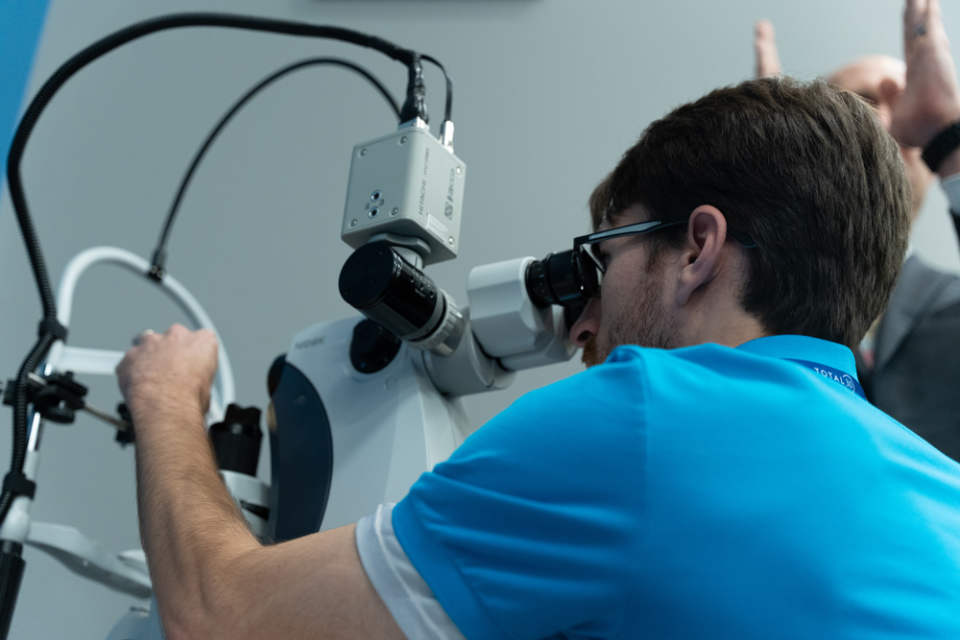 West Virginia Association of Optometric Physician uses an eye care tool